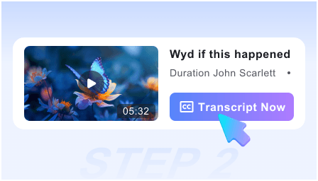 Step 2. Convert Video to Text