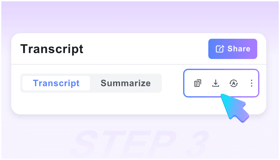 Step 3. Export Your Text