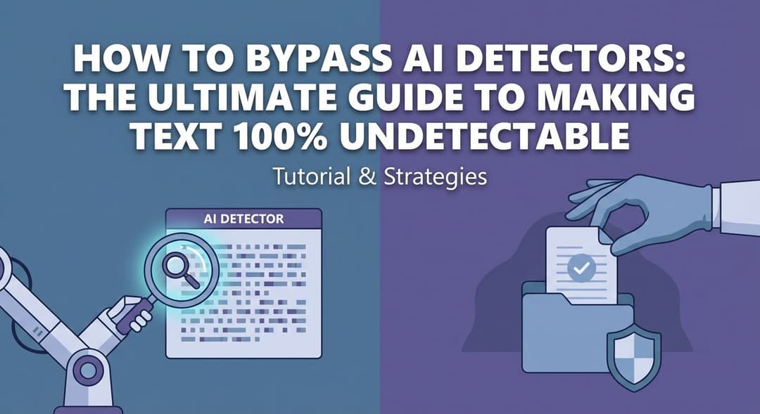 How to Bypass AI Detectors: The Ultimate Guide to Making Text 100% Undetectable (2026)