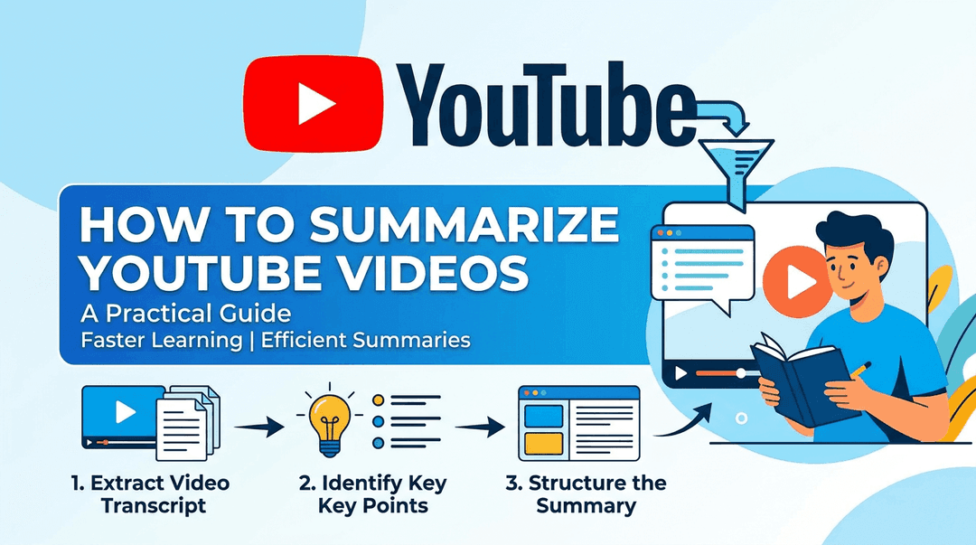 How to Summarize YouTube Videos: The Ultimate Guide to Visual & AI Summaries (2026)