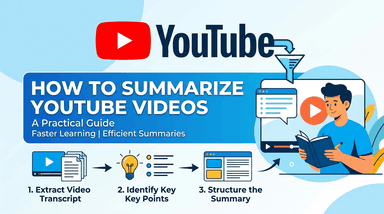 How to Summarize YouTube Videos: The Ultimate Guide to Visual & AI Summaries (2026)