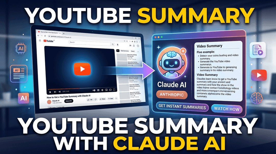 How to Get a YouTube Summary with Claude AI (Free Visual & Text Methods)