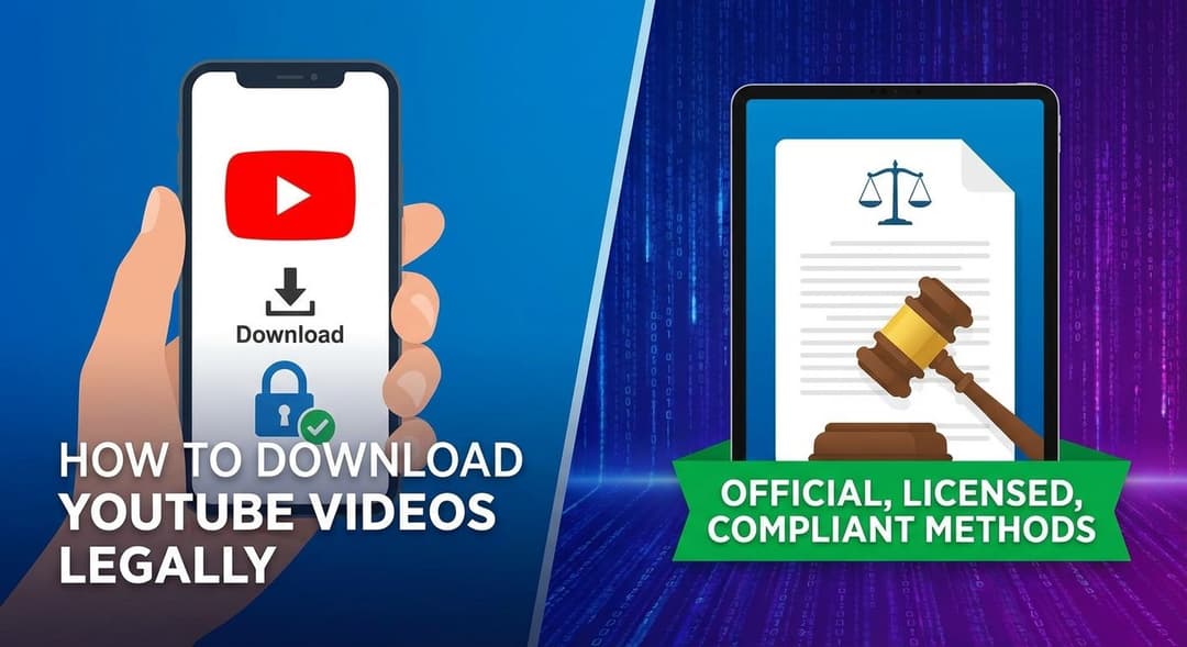How to Download YouTube Videos Legally: The 2026 Guide (Free & Paid Methods)