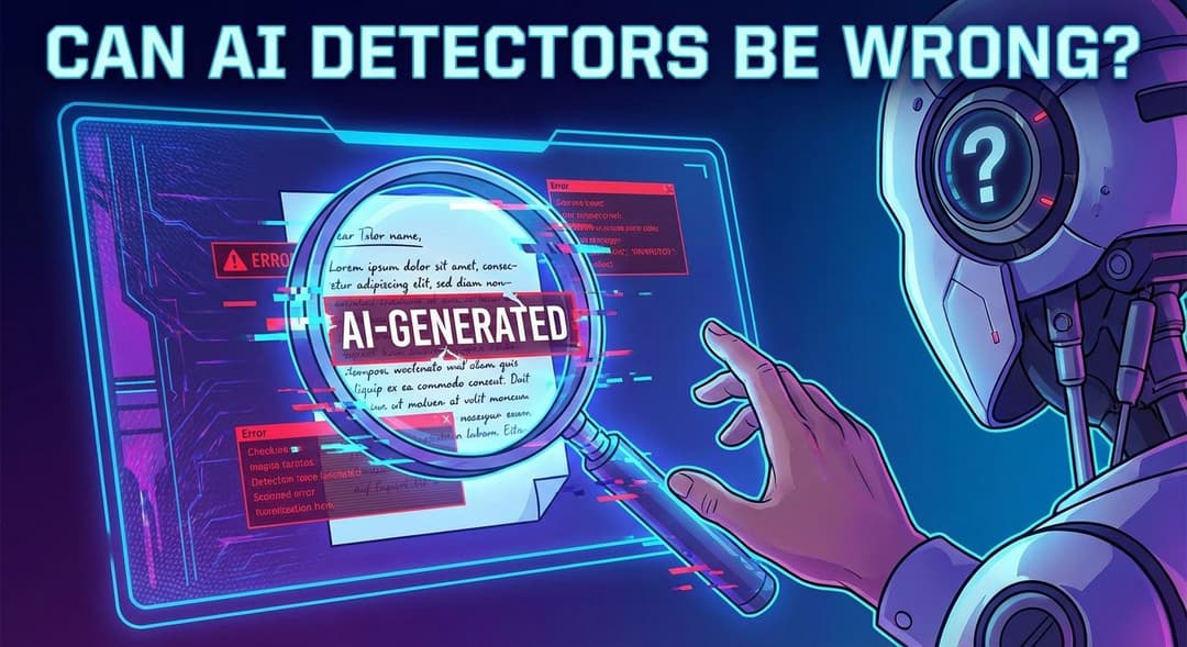 Can AI Detectors Be Wrong? The Truth About False Positives and Accuracy