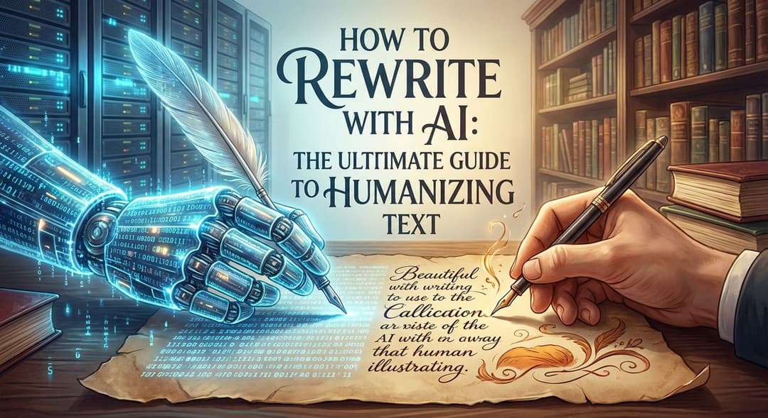 How to Rewrite with AI: The Ultimate Guide to Humanizing Text (2026)
