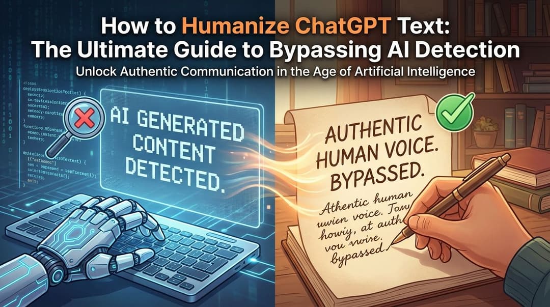 How to Humanize ChatGPT Text: The Ultimate Guide to Bypassing AI Detection (2026)