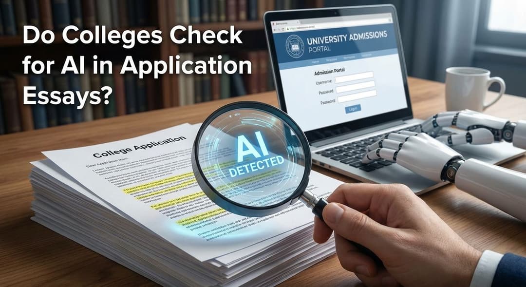 Do Colleges Check for AI in Application Essays? (2026 Guide & Safety Tips)