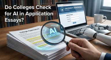 Do Colleges Check for AI in Application Essays? (2026 Guide & Safety Tips)