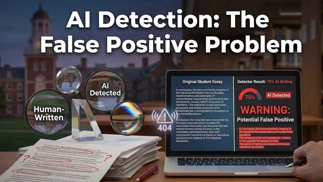 AI Detection False Positives: Causes, Tools, and How to Avoid Them