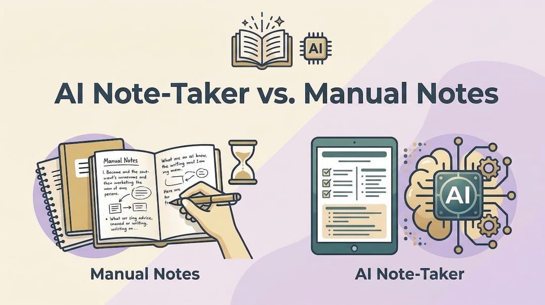 AI Note-Taker vs. Manual Notes: Which Method Boosts Your Learning?