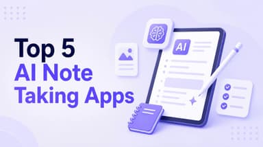 The 5 Best AI Note Taking Apps (2026 Tested & Ranked)