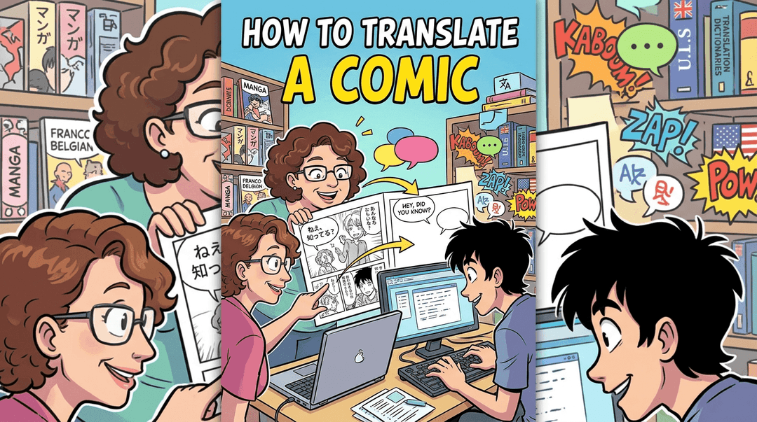 How to Translate a Comic (Fast & Free Methods for Manga, Webtoons & PDFs)