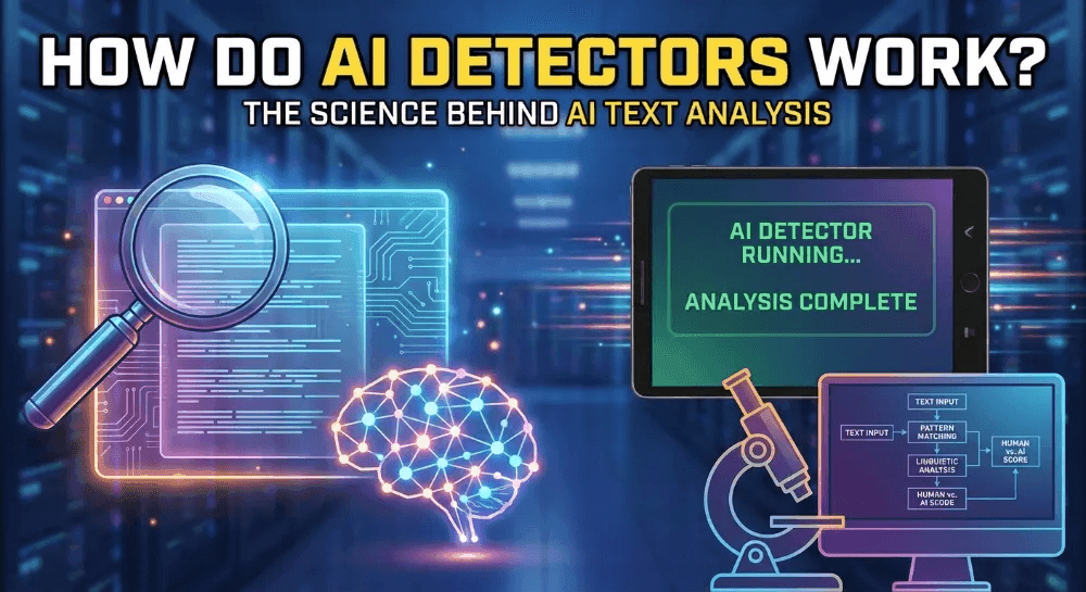 How Do AI Detectors Work? The Science Behind AI Text Analysis