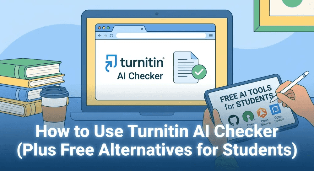 How to Use Turnitin AI Checker (Plus Free Alternatives for Students)