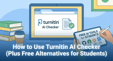 How to Use Turnitin AI Checker (Plus Free Alternatives for Students)