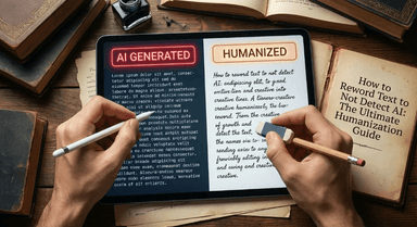 How to Reword Text to Not Detect AI: The Ultimate Humanization Guide