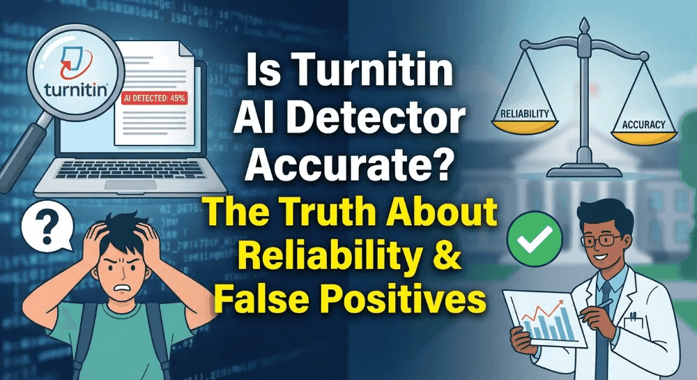 Is Turnitin AI Detector Accurate? The Truth About Reliability & False Positives