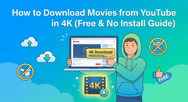 How to Download Movies from YouTube in 4K (Free & No Install Guide)