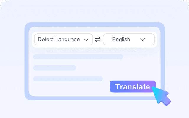 Choose Target Language