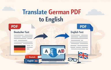 How to Translate a PDF from German to English (Complete Guide)