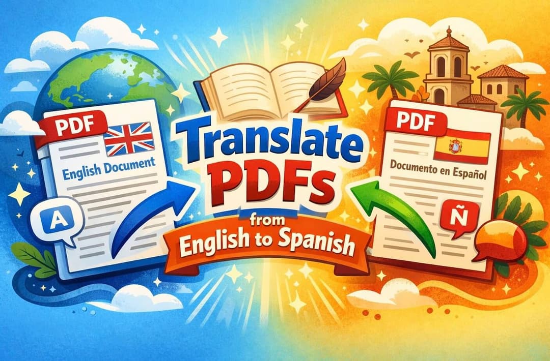 How to Translate a PDF from English to Spanish (Step-by-Step Guide + Best Tools)