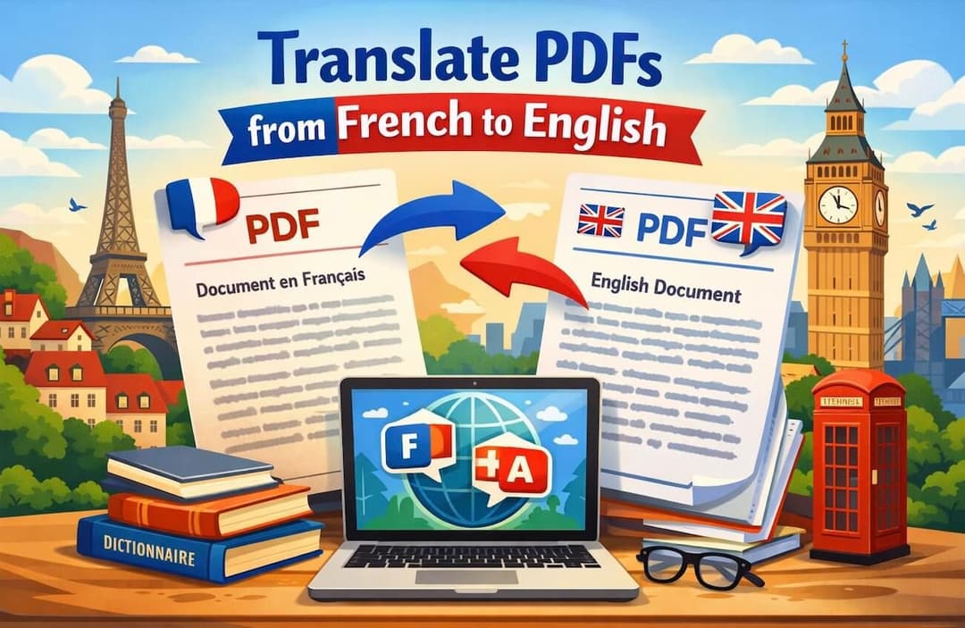 How to Translate a PDF from French to English (Step- by-Step Guide)