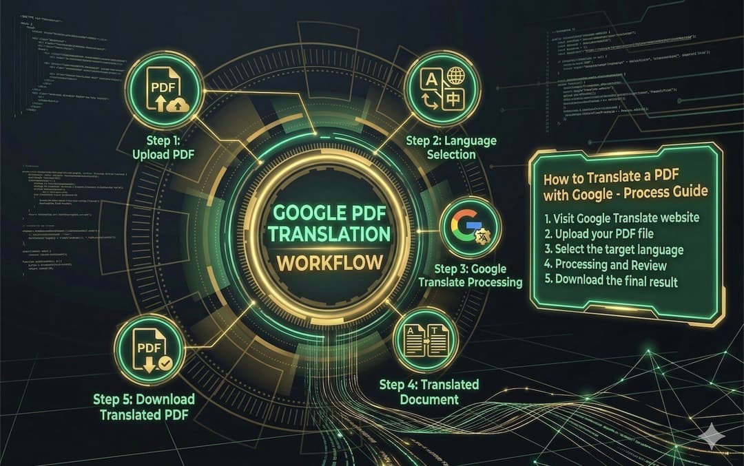 How to Translate a PDF with Google: Best Methods & Tips